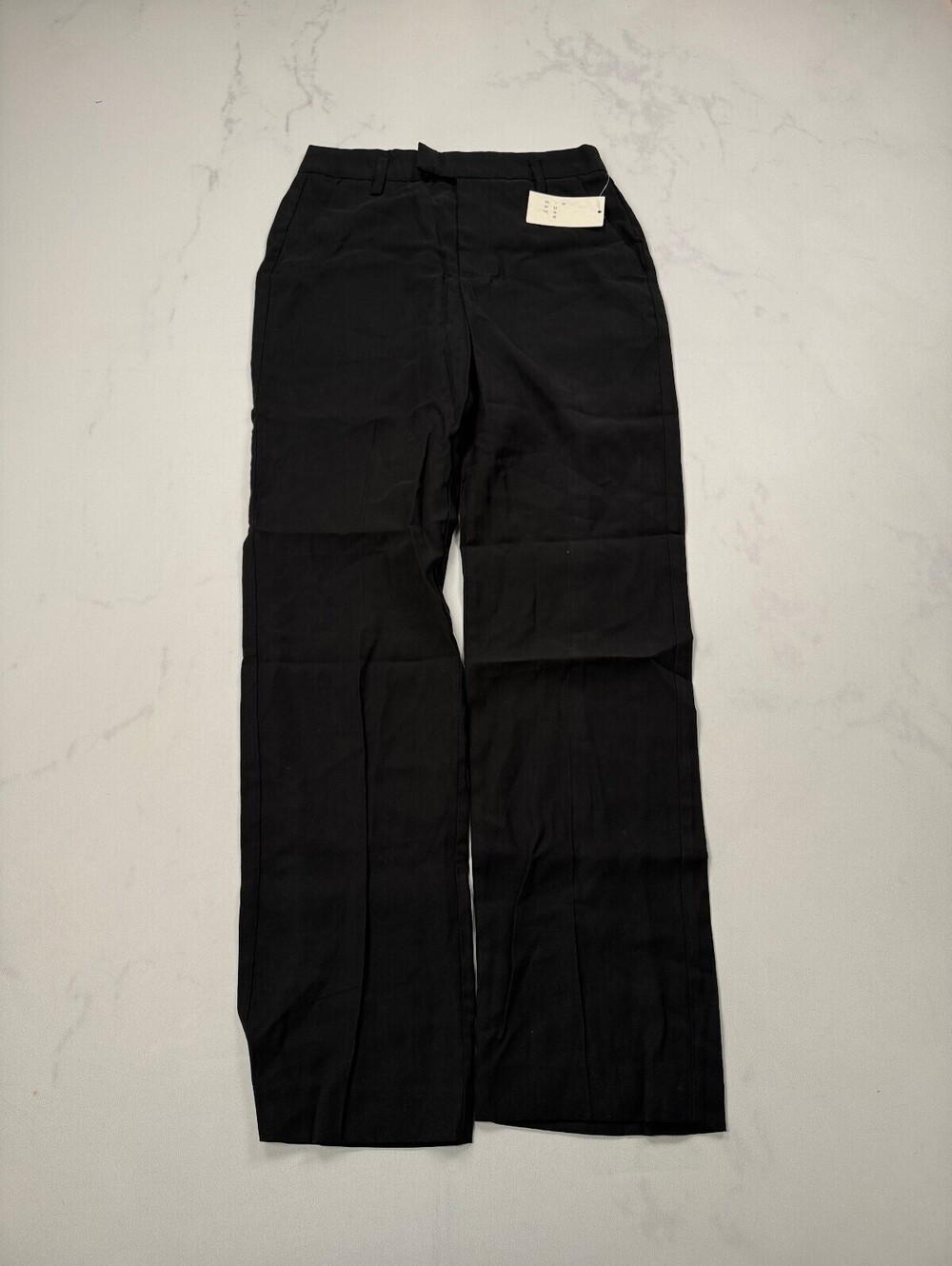 A New Day Day Trousers Black Modern Straight Leg - Womens 2
